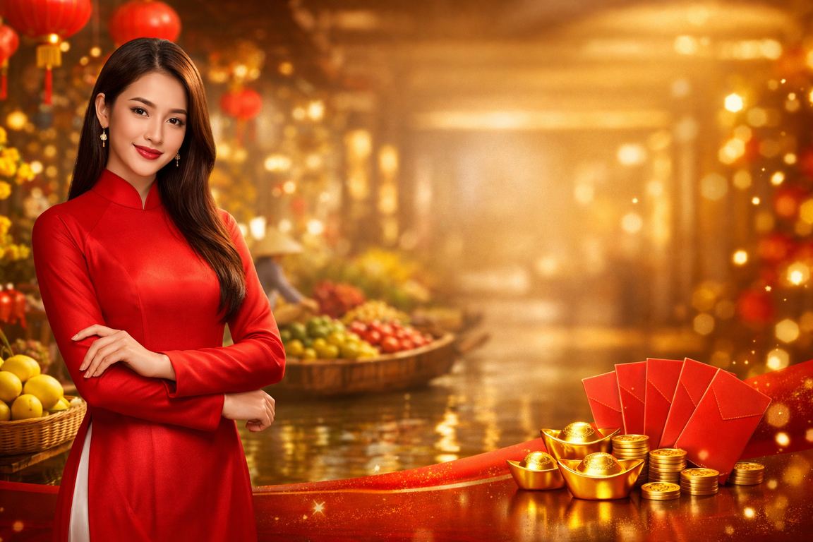 Người dùng nhận thưởng và dùng ứng dụng c30 tại vùng Mekong