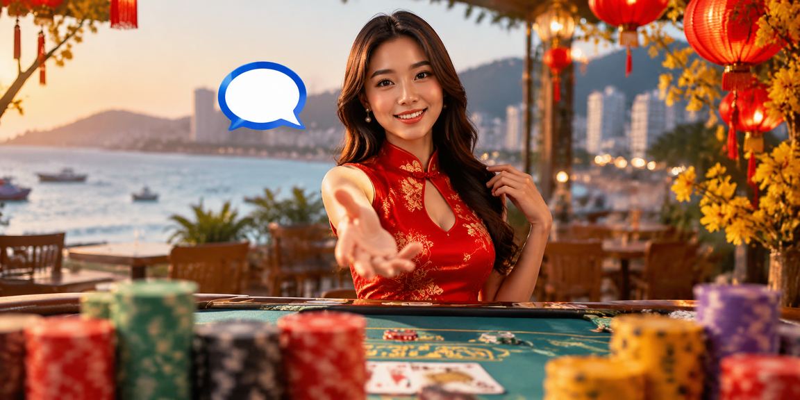 Người chơi kiểm tra ưu đãi Casino Live Baccarat tại Vũng Tàu